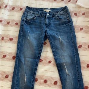 Forever 21 Meduim wash skinny jeans